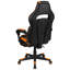 Massaging Adjustable Ergonomic Swivel Computer Gaming Chair with Fully Reclining Back and and Slide-Out Footrest-1923551755