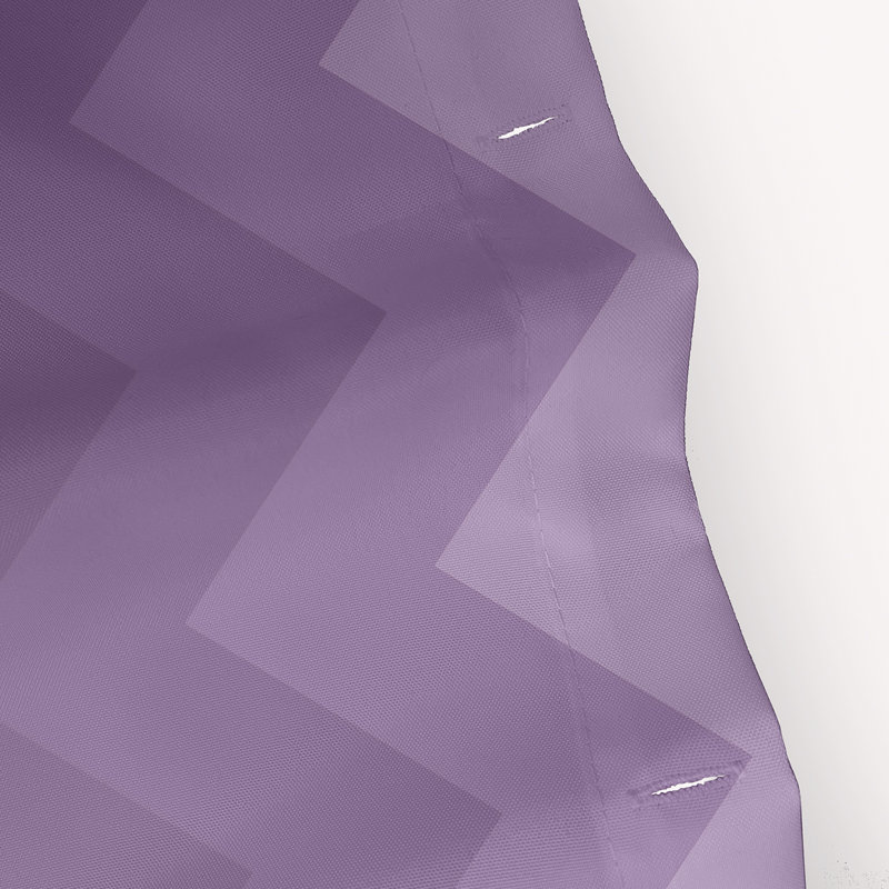 Rideau de douche Zahide, Mauve