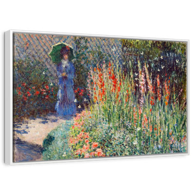 Lit à fleurs arrondi 1876