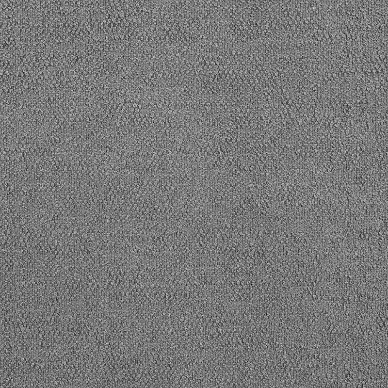 Fauteuil rembourré à accoudoirs gris Segoura