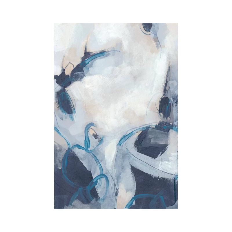 «Blue Process I» par June Erica Vess - photographie sur toile tendue, H 18 po x l 12 po x 1,5 po