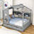 Wood Daybed with 2 Drawers and Shelves-1347264676-1347264679