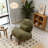 Cute Accent Chair with Solid Wood Legs-730907295-730907294