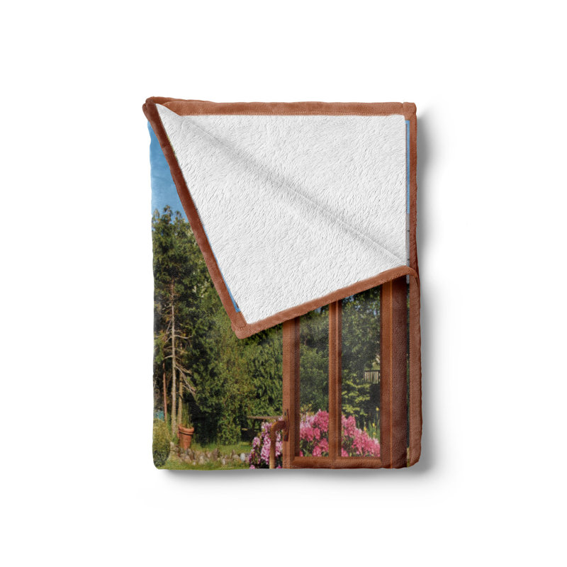 Hand Woven Throw Blanket, 50" x 70"