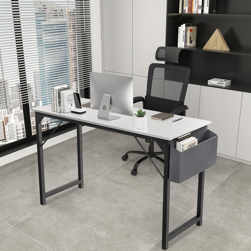 Bureau Mamoru, H 29,8 po x l 31,5 po x P 19,7 po, Blanc