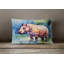 Hippopotamus Throw Pillow