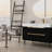 Modern Bathroom Vanity With Undermount Sink, Sintered Stone Top, Waterproof Multi-Layer Solid Wood, 4 Drawers, Free-Standing/Wall-Mounted