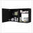 Carter Black 2 Wall Cabinet