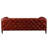 Jules 85" Genuine Leather Round Arm Sofa