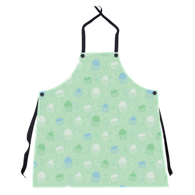 Tablier classique à motif petits gâteaux
