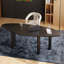 Bureau en bois massif noir Free Form-1113538213