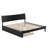 Phoenix Wood Platform Bed with Trundle-891028856-891028860