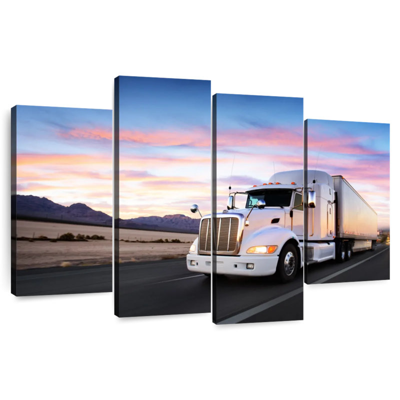 Mehar White Truck Transport
