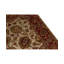 Wool Oriental Area Rug in Ivory/Red