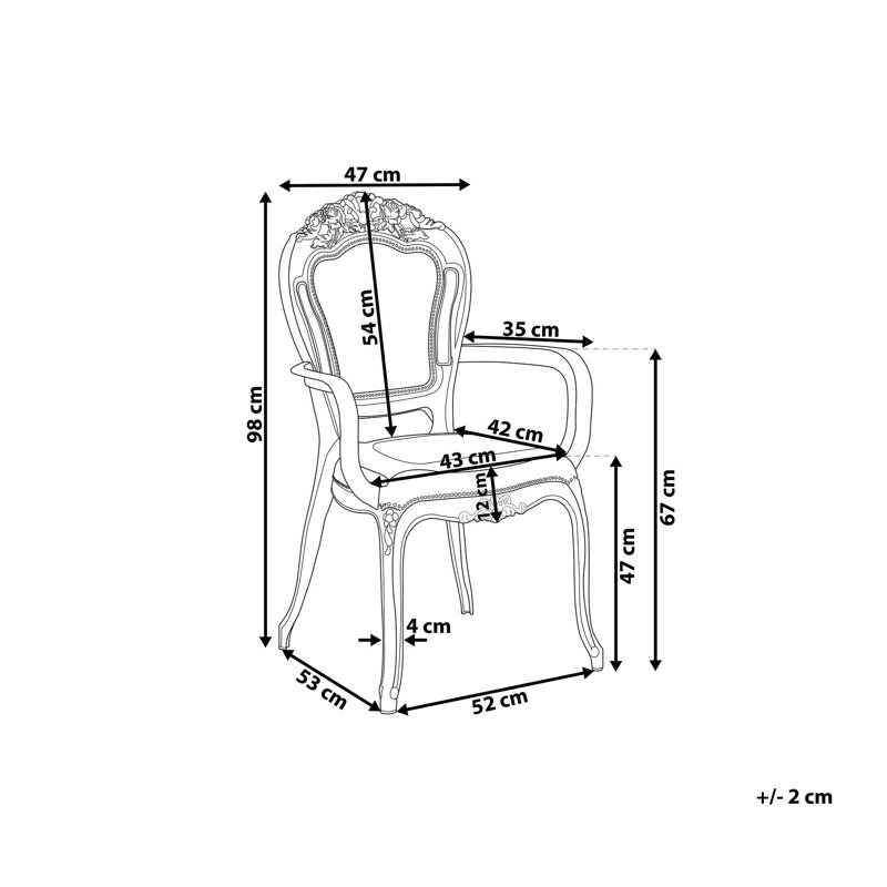 Springer Dining Chair, Black