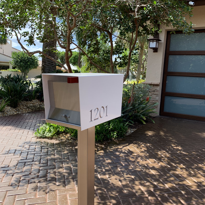 Boîte aux lettres UpTown, Blanc, Oui