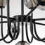 Rael 13 - Light Sputnik Modern Linear Glass Bubble Chandelier-408592997