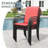 Teshauna Premium All-Weather Wicker Outdoor Stacking Dining Armchair-1511072833