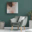 Art mural sur toile tendue - «Glassine Memory II» de Victoria Barnes pour décor de salon, de chambre à coucher ou de bureau - 18 x 18