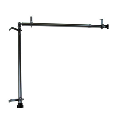 Stainless Steel Adjustable Single Curtain Rod