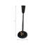 Porte-bougie conique moderne en métal torsadé pour éclairage domestique-522415508