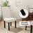 Modern Upholstered Nailhead Dining Chairs (Set of 8)-2081089252