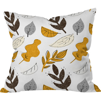 Fall Leaves Throw Pillow