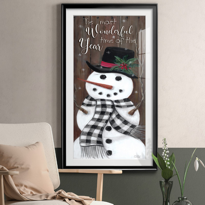 «Most Wonderful», reproduction d'art graphique sur papier encadré, H 10,5 po x l 18,5 po x P 1,5 po, Cadre noir