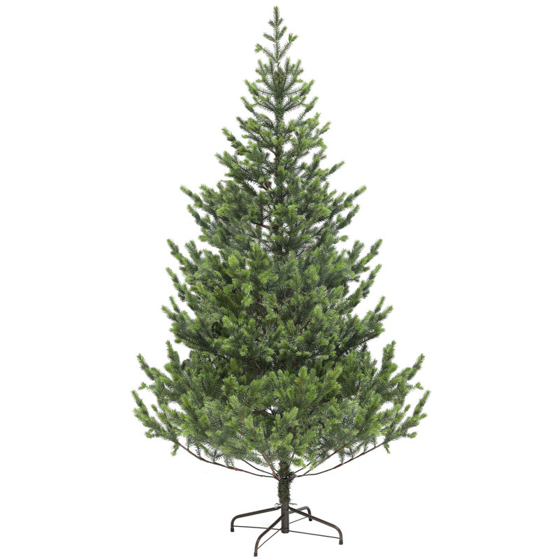 Arbre de Noël artificiel à charnière 6 pi avec 1933 pointes, 6'