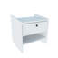 Berlin 1 Drawer Bedside Table-1178951098