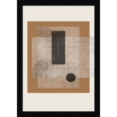 Composition III by The MIUUS STUDIO Wood Framed Wall Art Print