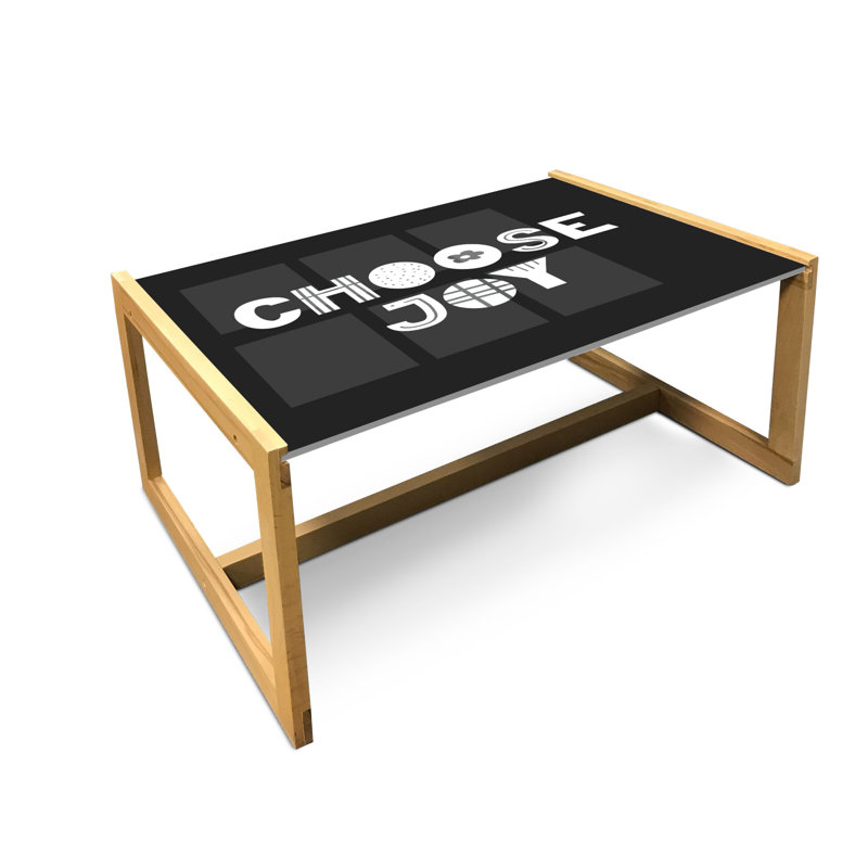 Ikeshia Sled Coffee Table, 40cm H x 91cm W x 62cm D