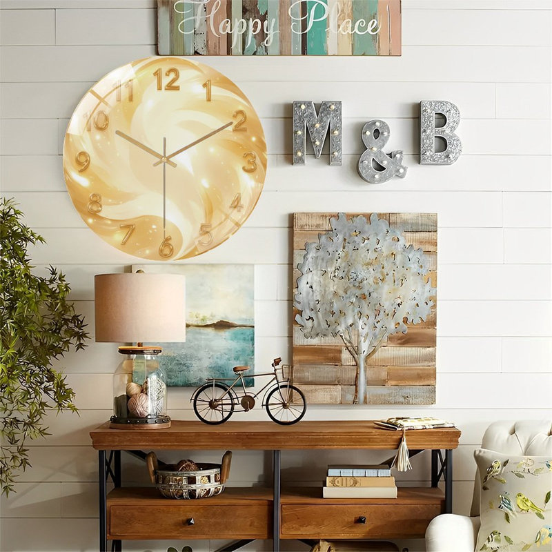 Horloge murale 12 po