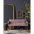 Maroon Espalier Odessa Dining Banquette