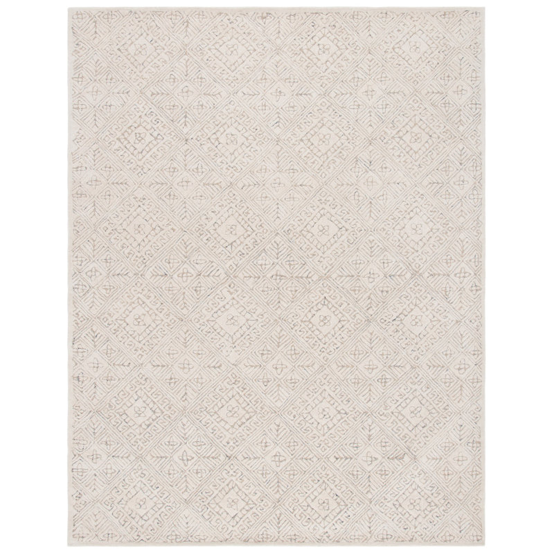 Frederic Hand Tufted Wool Geometric Rug, Rectangle 8' x 10'