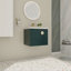 Meuble-lavabo 24 po avec lavabo, pour petite salle de bain, meuble-lavabo avec porte à fermeture en douceur-47874601