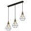 Aucoin 3 - Light Black Cluster Pendant