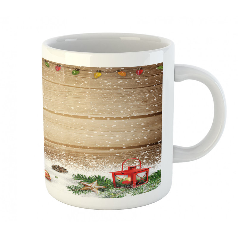 Grande tasse à café bonhomme de neige