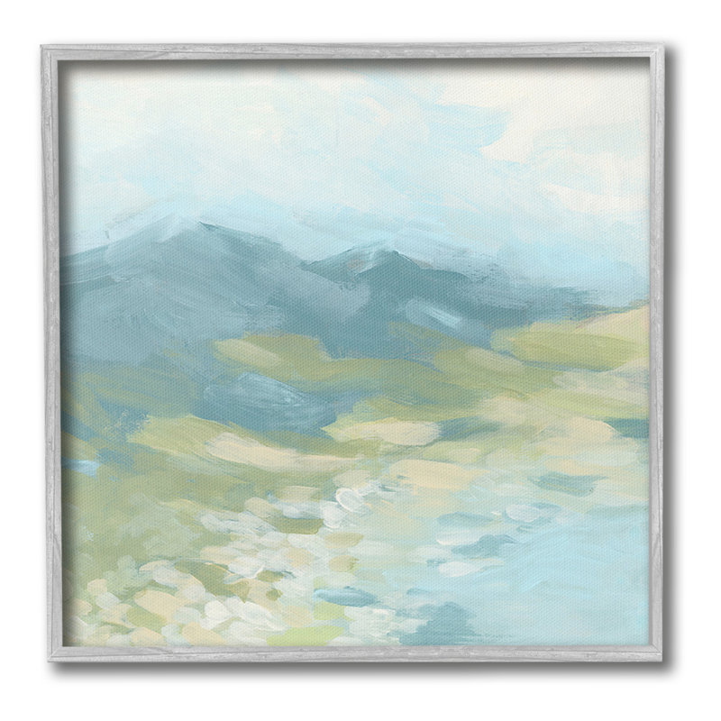 Misty Mountain Valley, estampe numérique par June Erica Vess, Estampe numérique Farmhouse, H 24 po x l 24 po