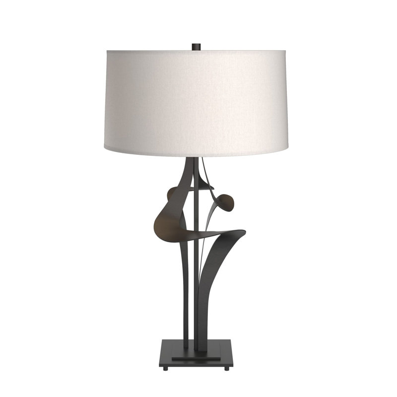 Antasia 27.4" Table Lamp, Black, Flax