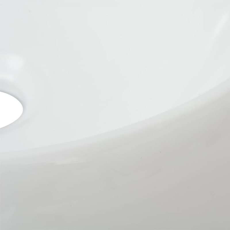 Pallara 600mm Single Bathroom Vanity with Vessel Ceramic Basin, White, White