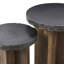 MEZES Stone Nesting End Table