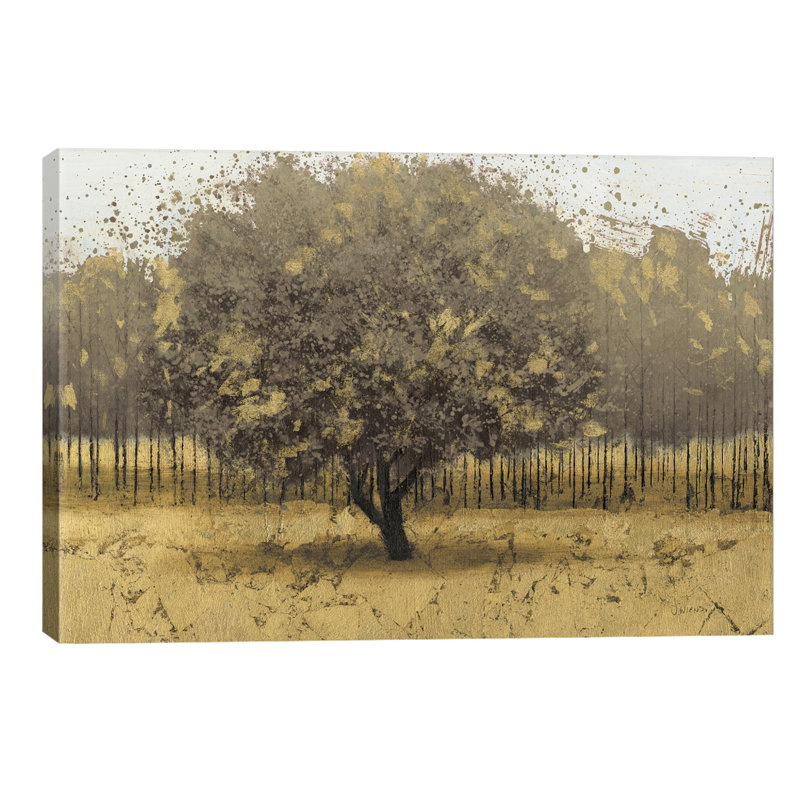Golden Trees I by James Wiens - Wrapped Canvas Painting, 66.04 cm H x 45.72 cm W x 1.91 cm D