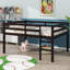 Lit mezzanine compact pleine grandeur avec marches-229652431