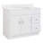 36 Inch Bathroom Vanity, Ready to Assemble, Solid Wood, White