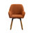 Rayshawn 22.83" W Linen Swivel dining chairs-406045622