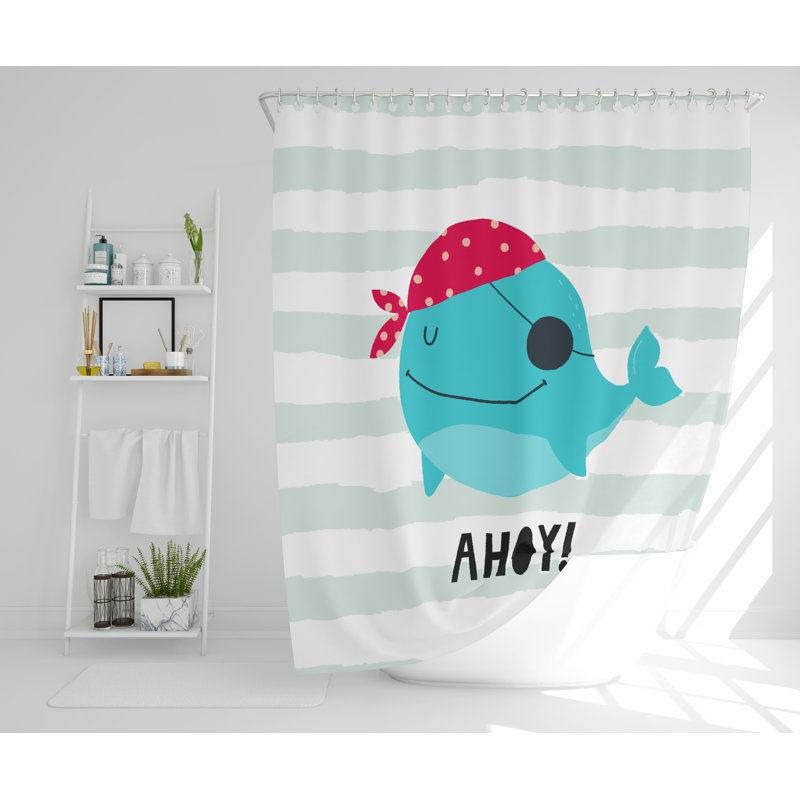 Dallastown Polyester Shower Curtain Set, 168cm H x 168cm W