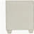 Grey 1-drawer Nightstand