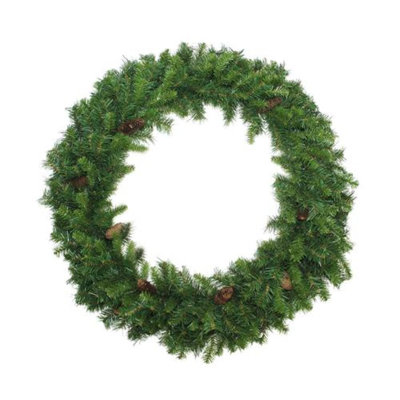 Dakota Red Pine Commercial Artificial Christmas Wreath - 5-Foot Unlit