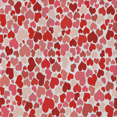 Tapis de zone rouge à motifs